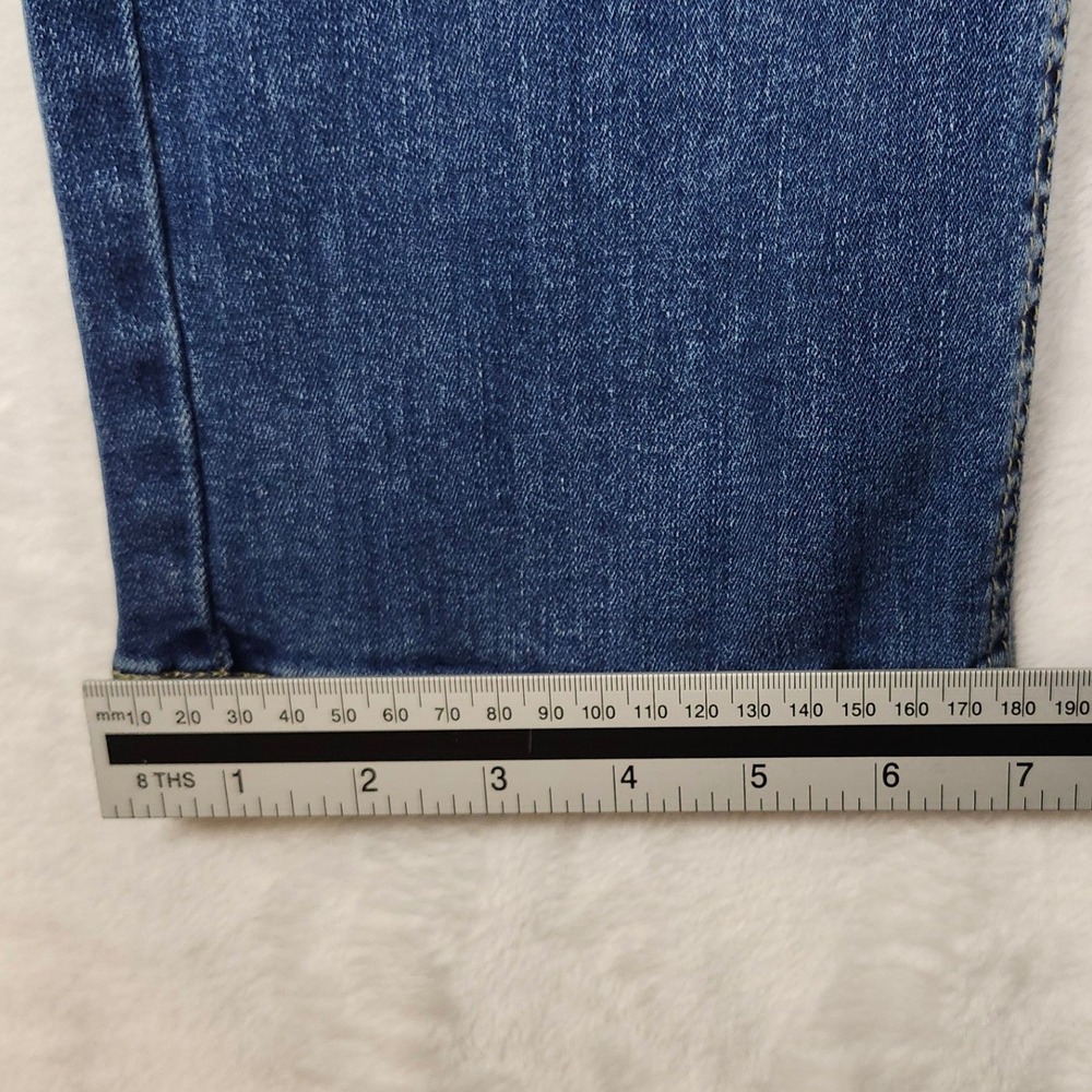 NA-KD Reborn Denim Jeans High Rise Straight Leg Blue Size 36‎ - Picture 5 of 10
